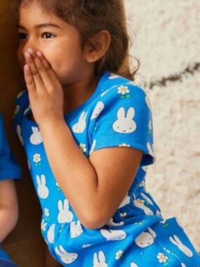 Hanna Andersson Miffy - Bunny Shortie PJ Set sz. 140 / 10